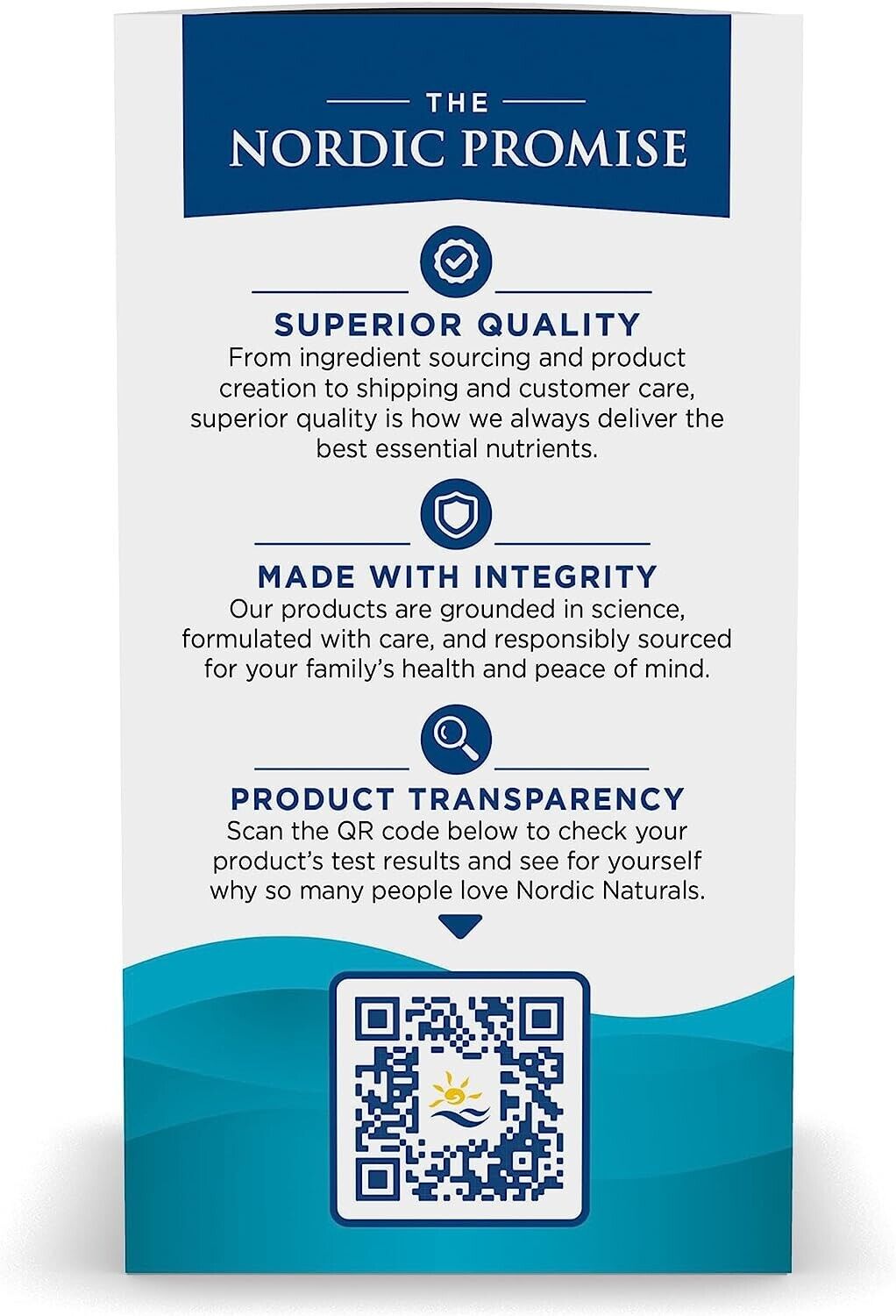 NORDIC NATURALS EPA XTRA 1640mg Omega-3 DHA/EPA Fish Oil - 60 Soft Gels Lemon