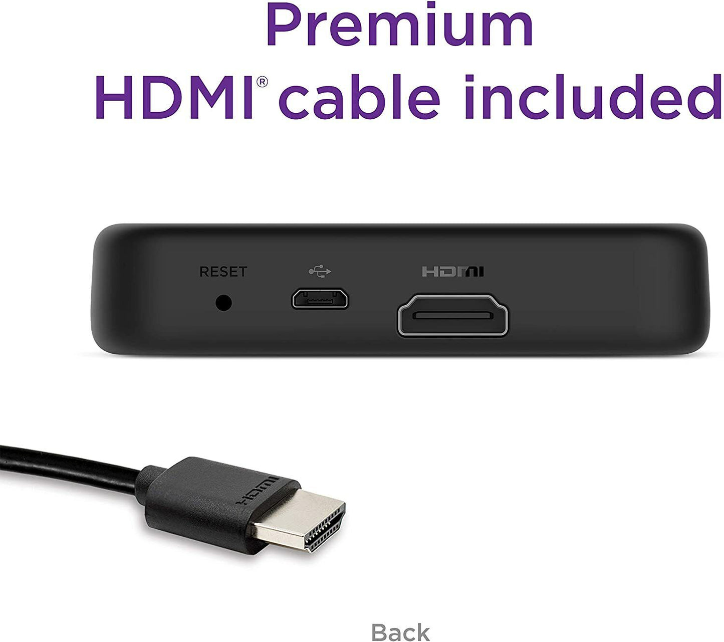 2020 ROKU Premiere 4K Ultra HD HDR Streaming for Netflix Plex Amazon Prime Video