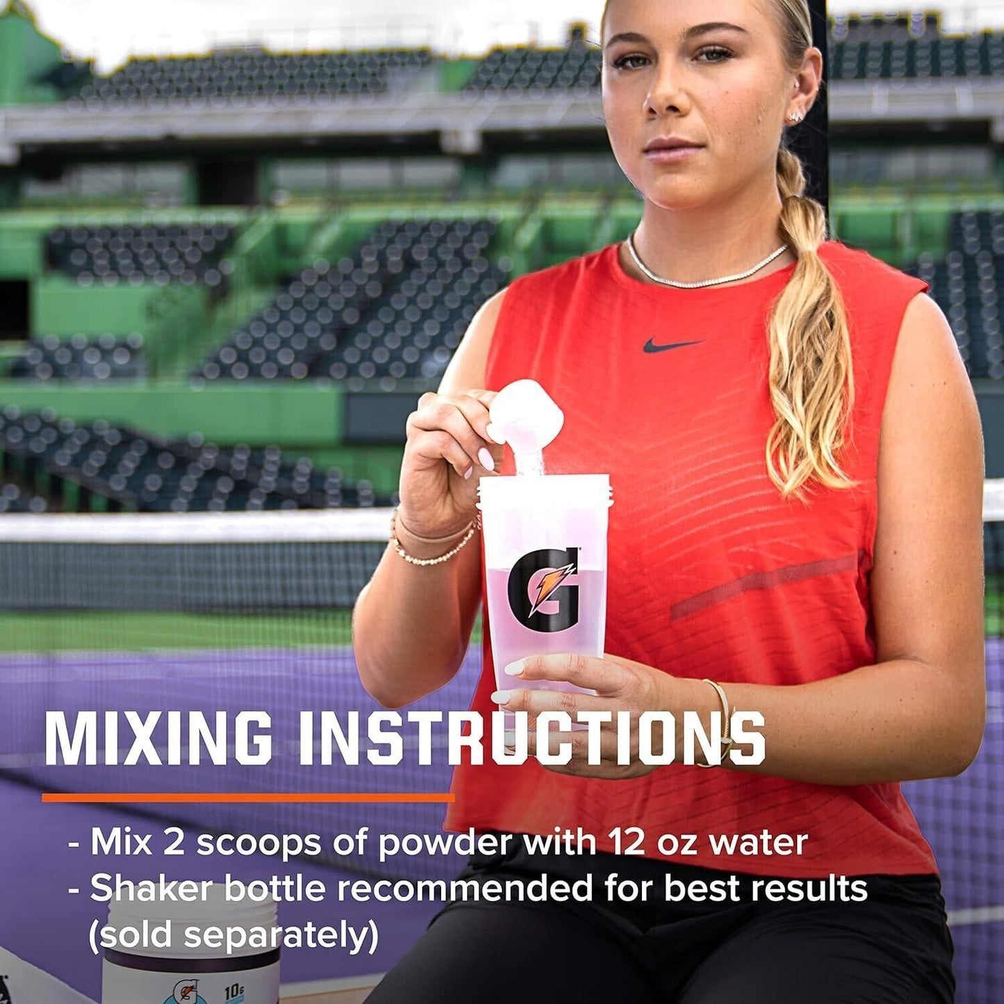 Gatorade ZERO with Protein Sports Drink Powder GLACIER FREEZE 630g (42 Servings)