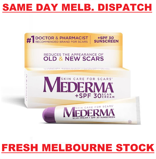 MEDERMA + SPF 30 Advanced Scar Gel Cream Treatment 20g Skin Care Old & New Scars