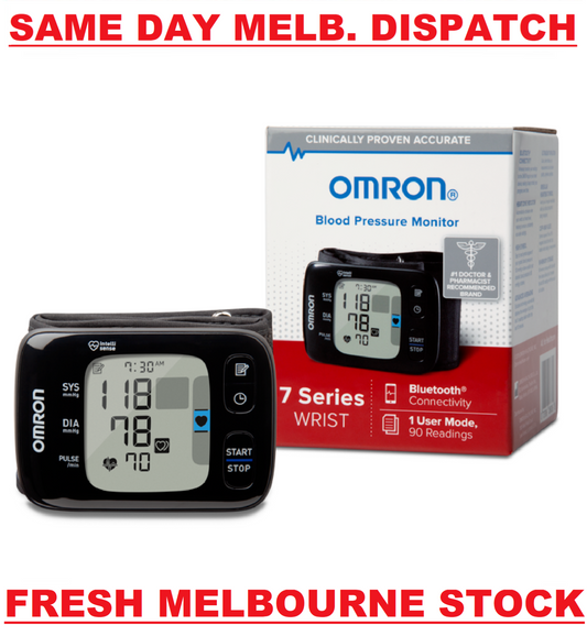 OMRON 7 Series BP6350 Bluetooth Wireless Wrist Blood Pressure Monitor BRAND NEW