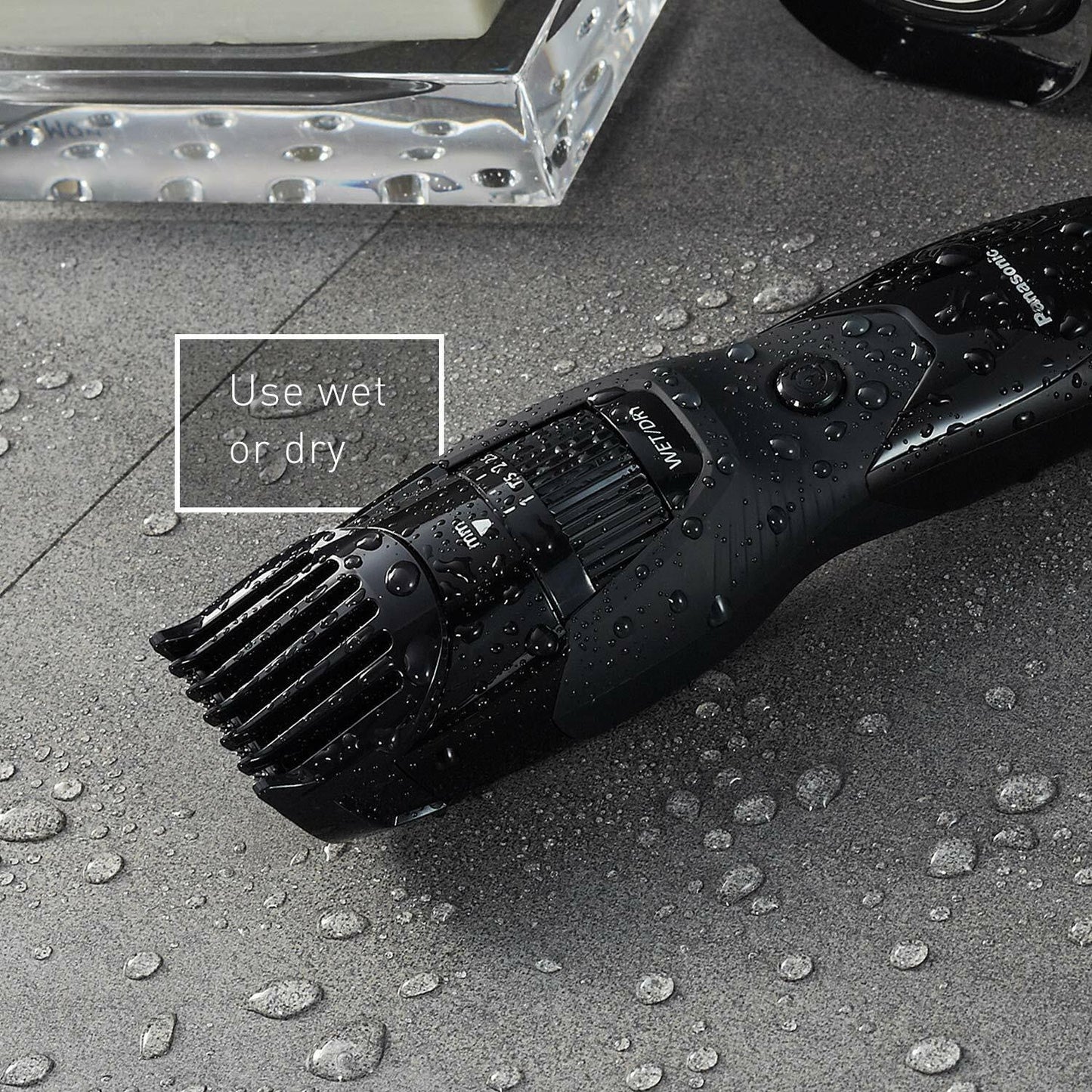 Panasonic Precision Rechargeable 19 Length Wet Dry Beard Hair Trimmer ER-GB42-K