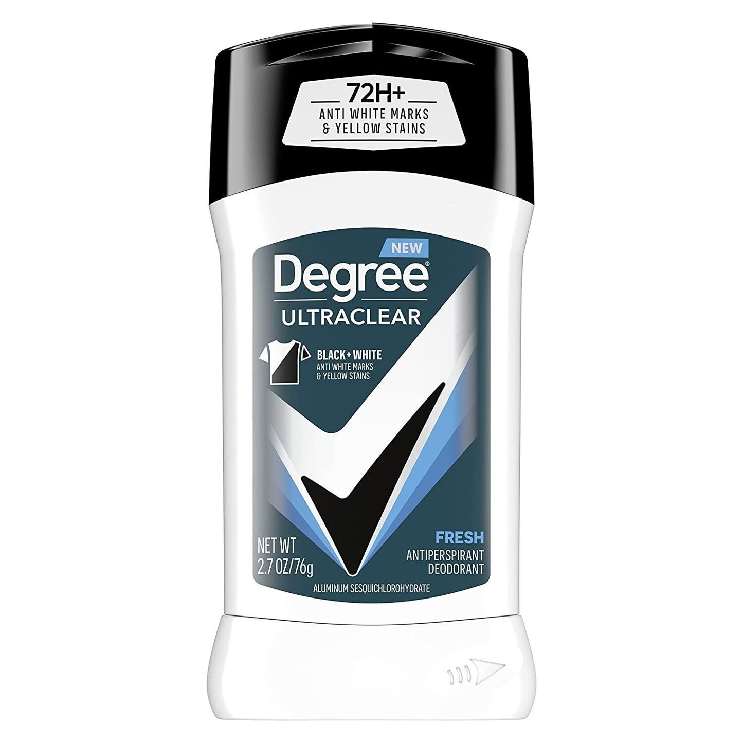 DEGREE Men UltraClear 72HR Antiperspirant Deodorant Stick Anti-Stain FRESH - 76g