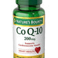 NATURE'S BOUNTY CoQ10 200mg Support Heart Health & Blood Pressure - 45 Soft Gels