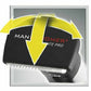 Mangroomer Ultimate Pro Back Shaver 2 Shock Absorber Flex Heads Power Hinge NEW