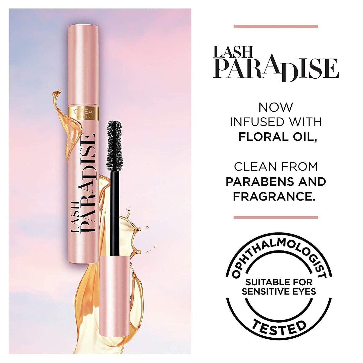 L'Oreal Paris Makeup Voluminous Lash Paradise Mascara 8.5mL Black Brown #202 NEW