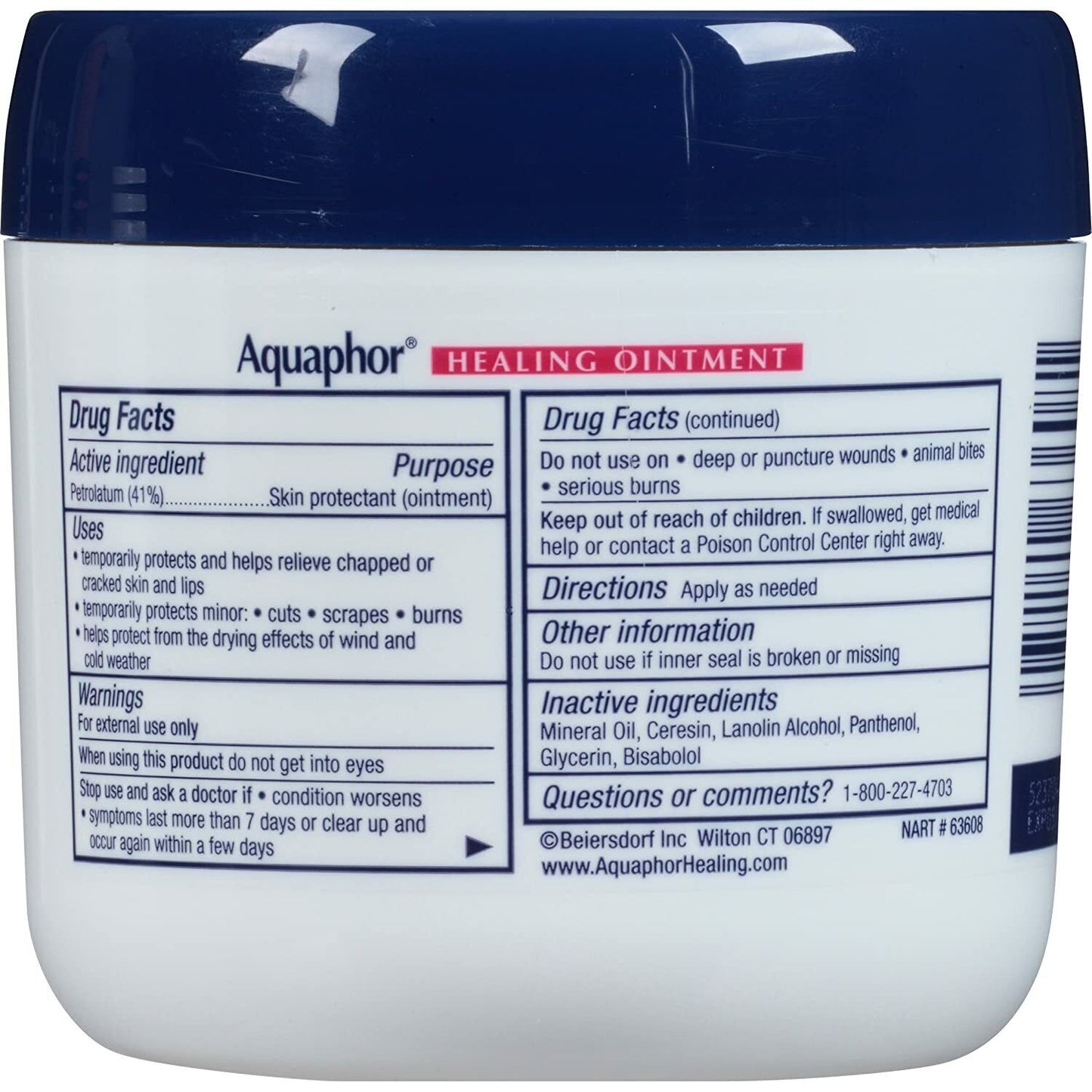 Eucerin Aquaphor Healing Ointment 396g Dermatologist Recommended 100% Authentic