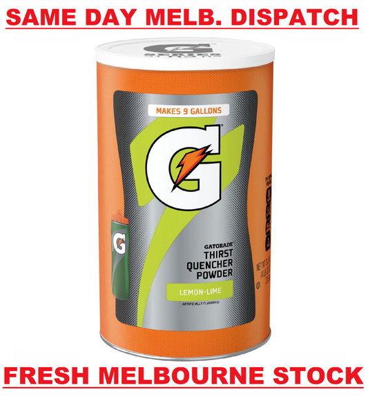 Gatorade Electrolyte Sports Powder Lemon Lime 95 Serves - 2.17kg (makes 34L)