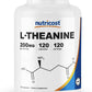 L-Theanine DOUBLE STRENGTH 200mg 120 Caps PREMIUM QUALITY - MELB STOCK FAST SHIP