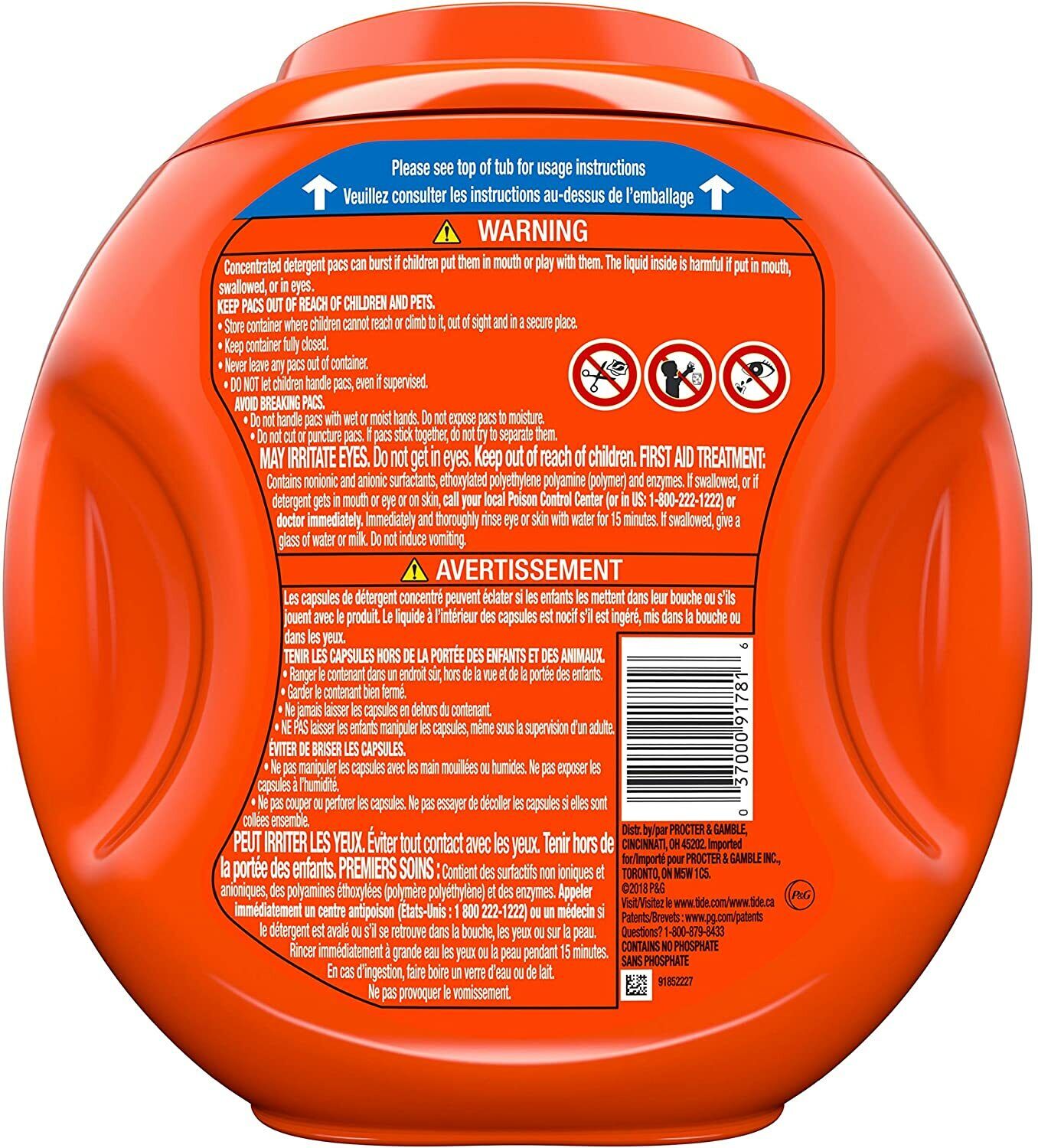 Tide PODS Laundry Detergent Liquid Pacs Capsules, Spring Meadow Scent (81 Count)