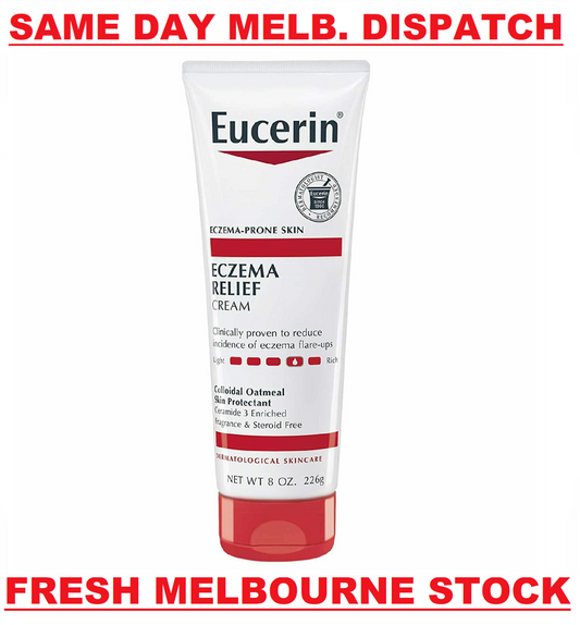 Eucerin Eczema Relief Body Creme Cream Dry Itchy Skin 226g BRAND NEW & SEALED