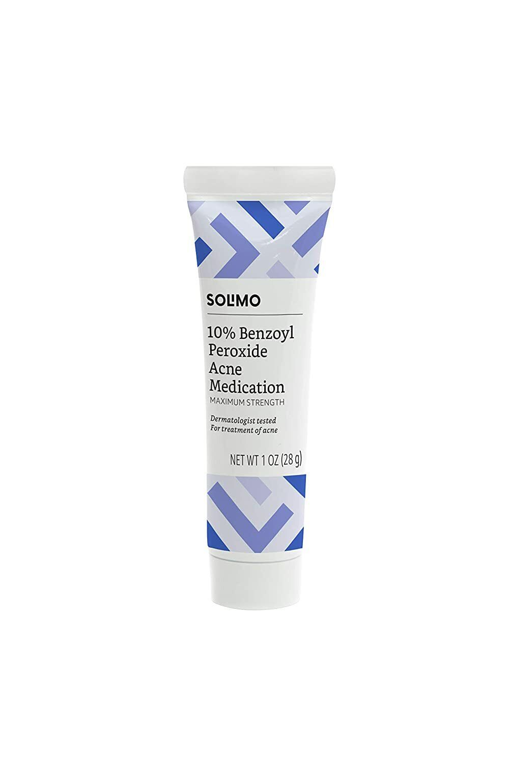 Solimo 10% Benzoyl Peroxide Acne Cream Medication MAXIMUM STRENGTH Skin Care 28g