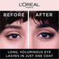 L'Oreal Voluminous Lash Paradise Mascara 7.6 mL - Waterproof Blackest Black #204