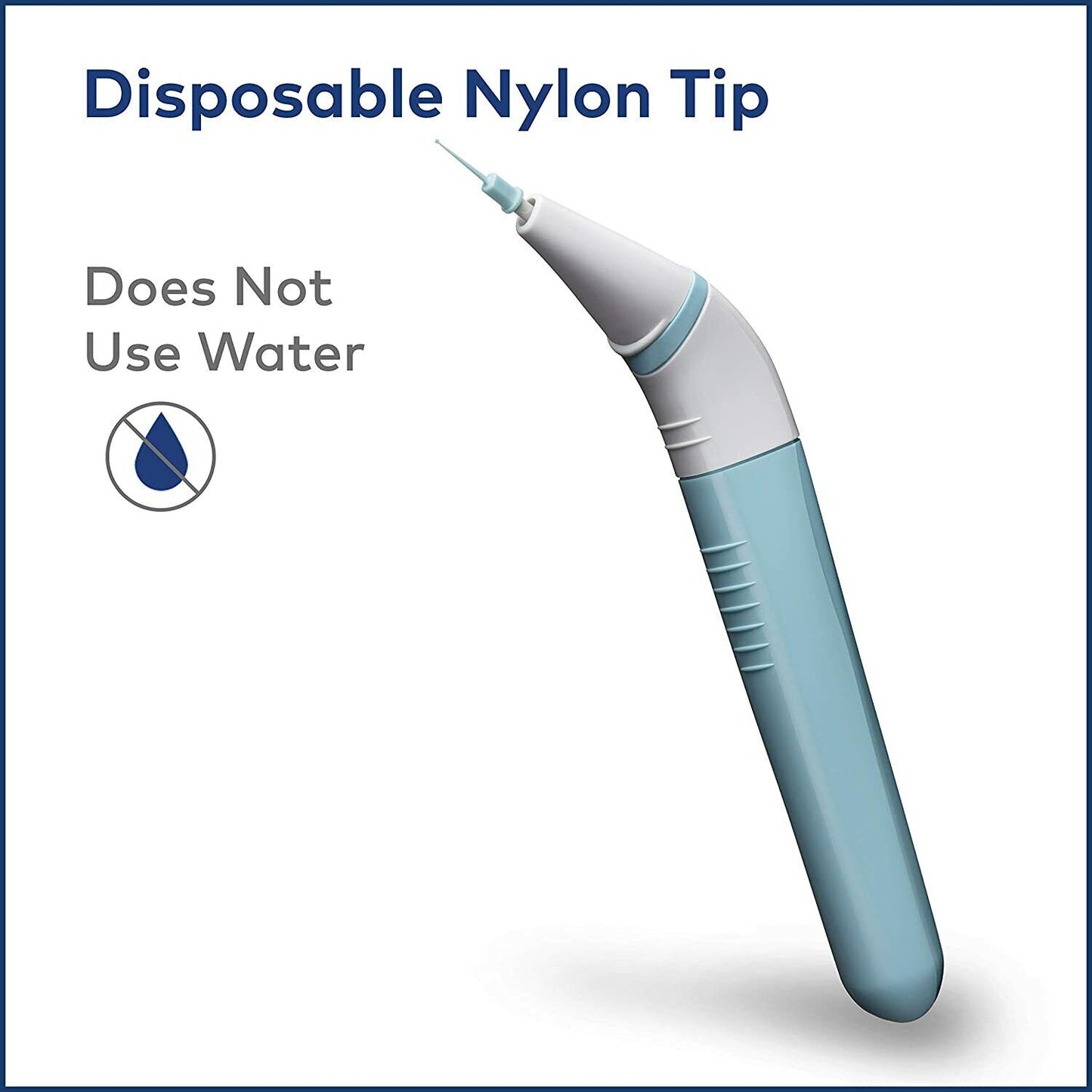 Waterpik Power Tooth Flosser 15 Tips Teeth Pick Oral Battery Dental FLA-220 CYAN