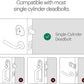 August Wi-Fi Smart Lock 4th Generation App Connect Keyless Door built-in WIFI