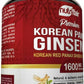 NUTRIFLAIR KOREAN RED PANAX GINSENG EXTRACT 1600mg Memory Anti Aging 120 Caps