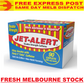 JET ALERT Caffeine Tablets 200mg DOUBLE STRENGTH 90 Tabs - FREE EXPRESS POST