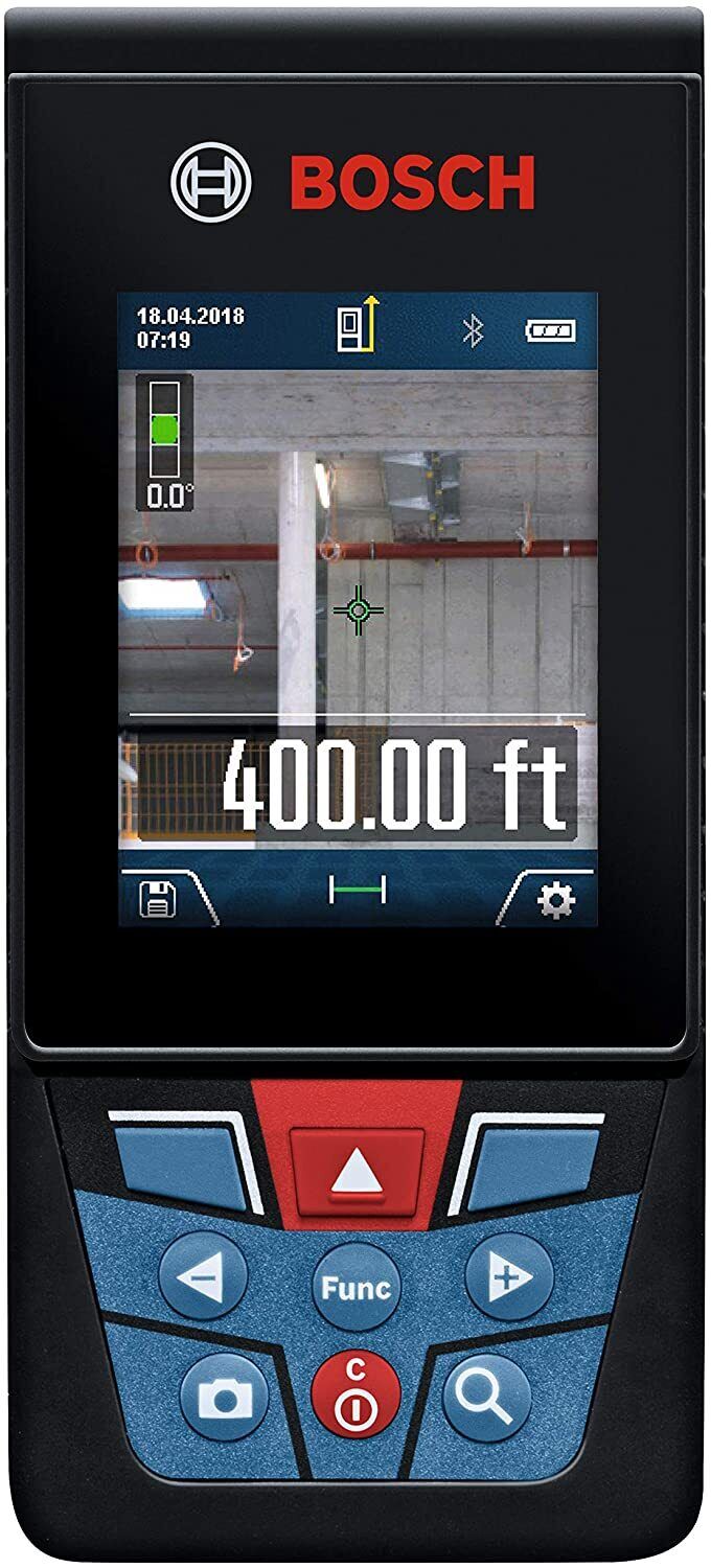 BOSCH Blaze GLM400C 400ft 120m LASER DISTANCE MEASURER Digital Viewfinder Camera