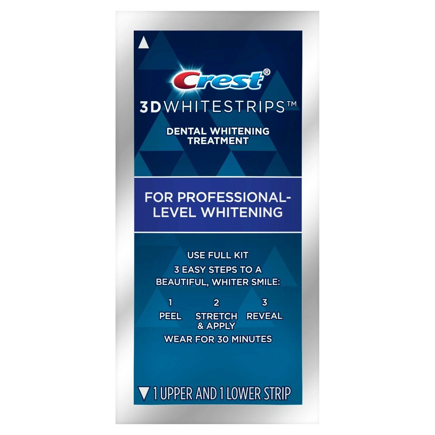 Crest 3D White 40 x Professional Flexfit Teeth Whitening Strip (20 Treatments)