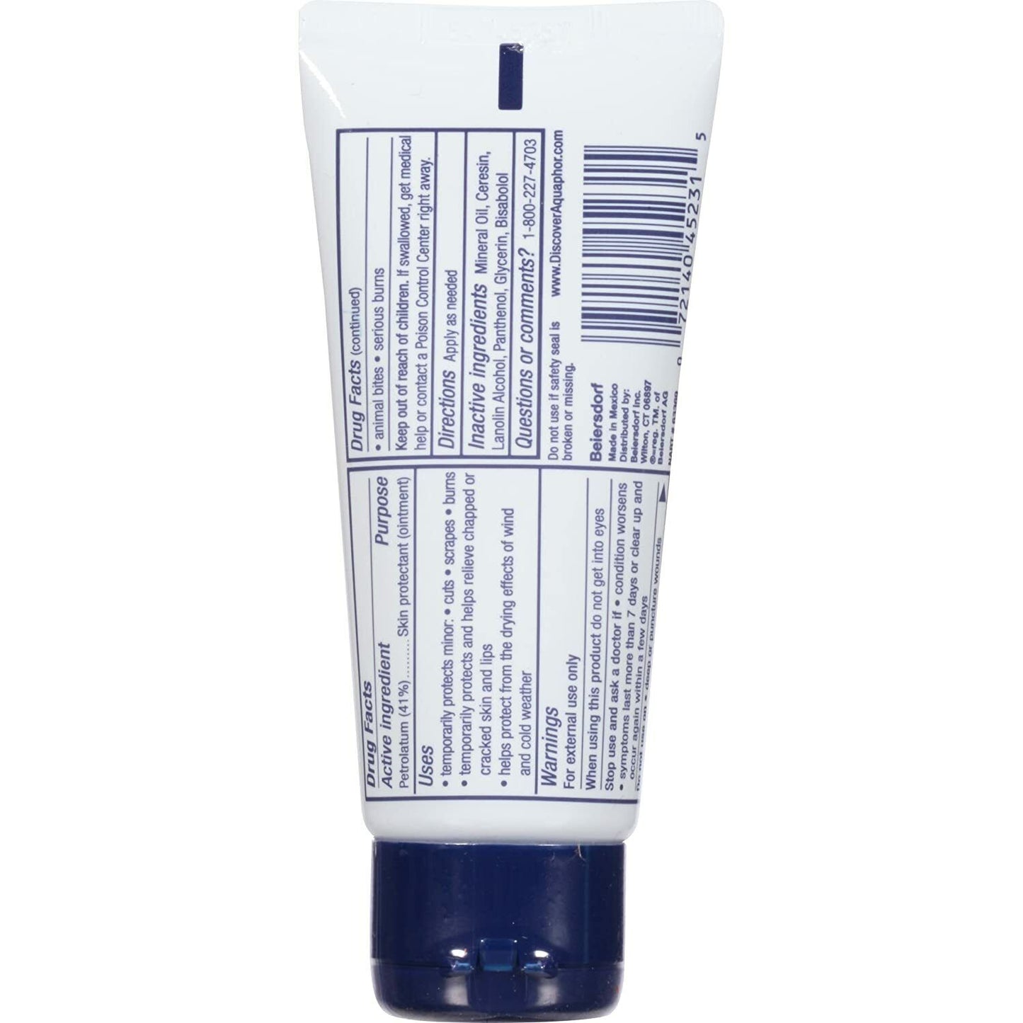 Aquaphor Healing Ointment Eucerin Skin Protectant 1.75 Oz (50 G) - BRAND NEW