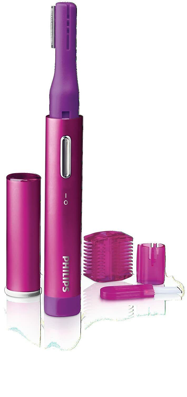 Philips PrecisionPerfect Compact Trimmer for Women HP6390/51 Facial Hair Remover