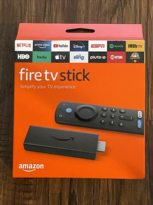 2021 Amazon Fire TV Stick with 4th Gen Alexa VOICE Enabled Remote NEW & SEALED