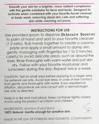 NEEDCRYSTALS MICRODERMABRASION CRYSTALS Anti Aging Exfoliator FREE EXPRESS POST