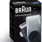 Braun Mens Mobile Shaver Precision Trimmer M-90 Washable Travel Battery Operated