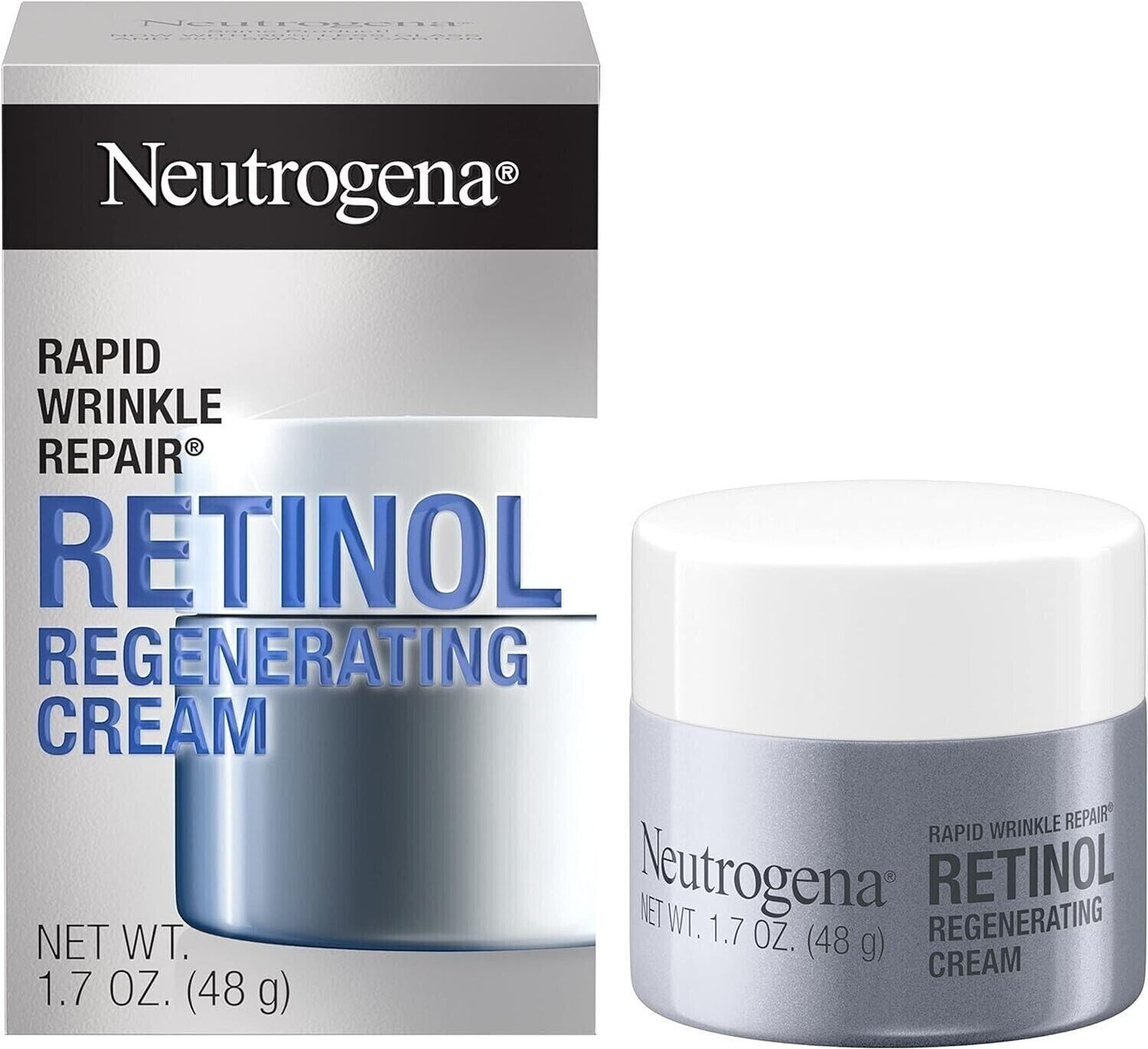 Neutrogena Rapid Wrinkle Repair - Retinol Regenerating Cream Anti Aging - 48g