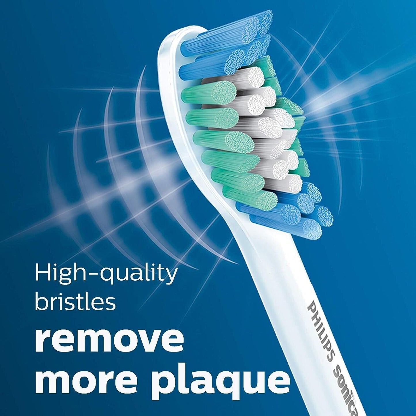 GENUINE Philips SONICARE C1 HX6015/03 Replacement Toothbrush Head WHITE - 5 PACK