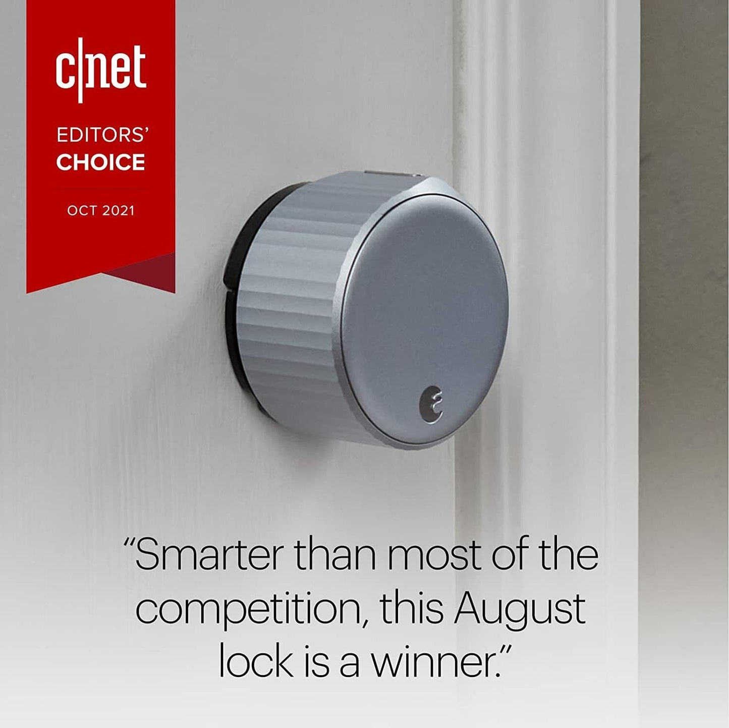 August Wi-Fi Smart Lock 4th Generation App Connect Keyless Door built-in WIFI