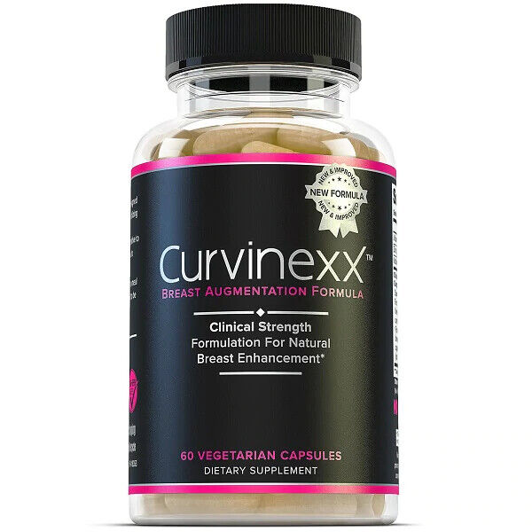 CURVINEXX BREAST ENLARGEMENT PILLS Natural Enhancement Supplement - FREE EXPRESS