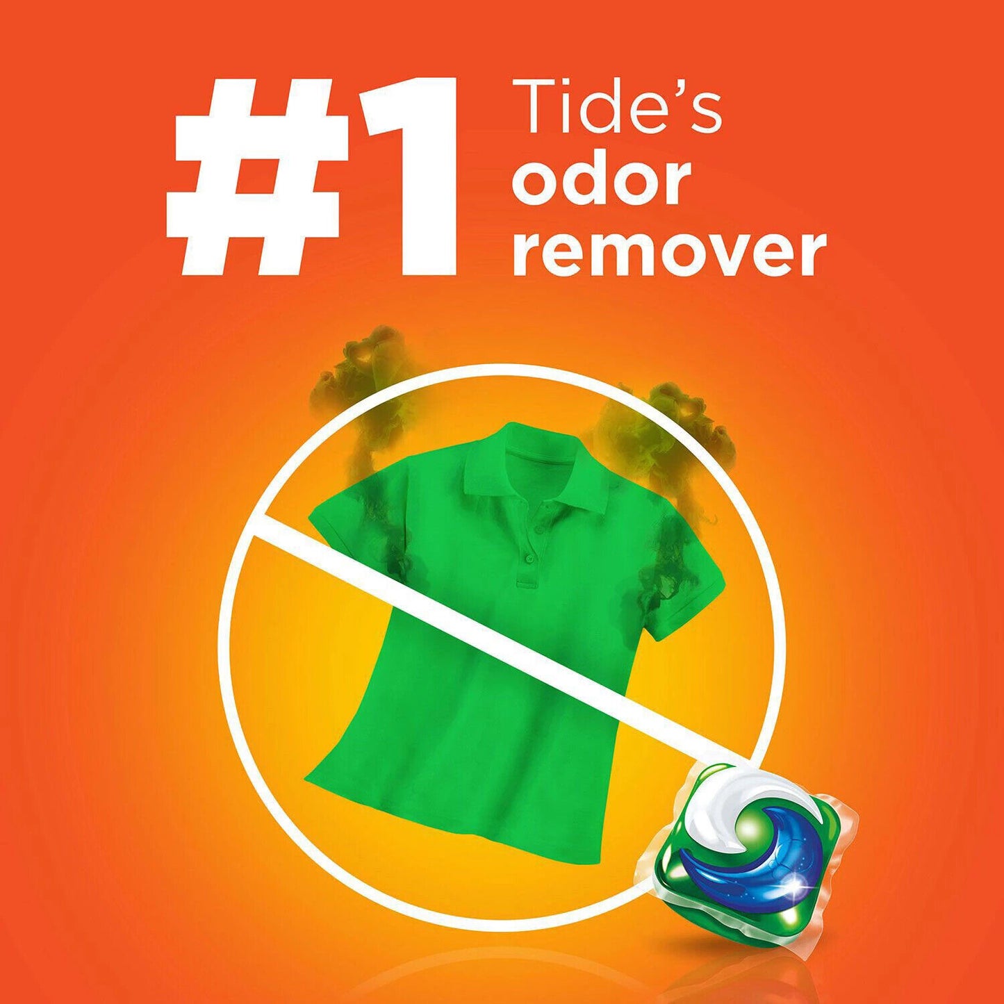 Tide PODS Laundry Detergent Liquid Pacs Capsules, Spring Meadow Scent (42 Count)