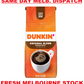 Dunkin' Donuts Original Blend Medium Roast Ground Coffee 100% Arabica Beans 340g