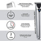 Wahl Clipper Stainless Steel Lithium Ion Plus Men Hair Beard Trimmer #9818 NEW