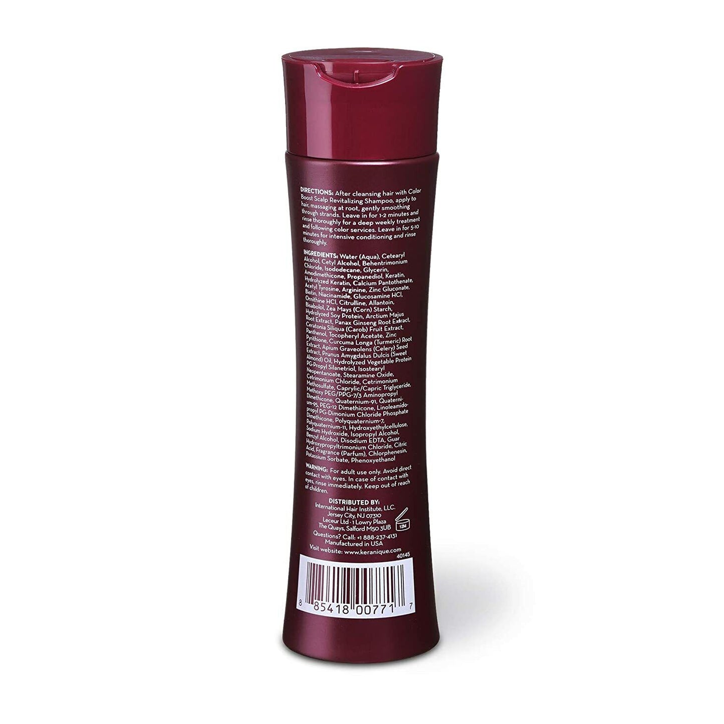 KERANIQUE Keratin Conditioner Hair Regrowth COLOR BOOST 240mL - FREE EXPRESS