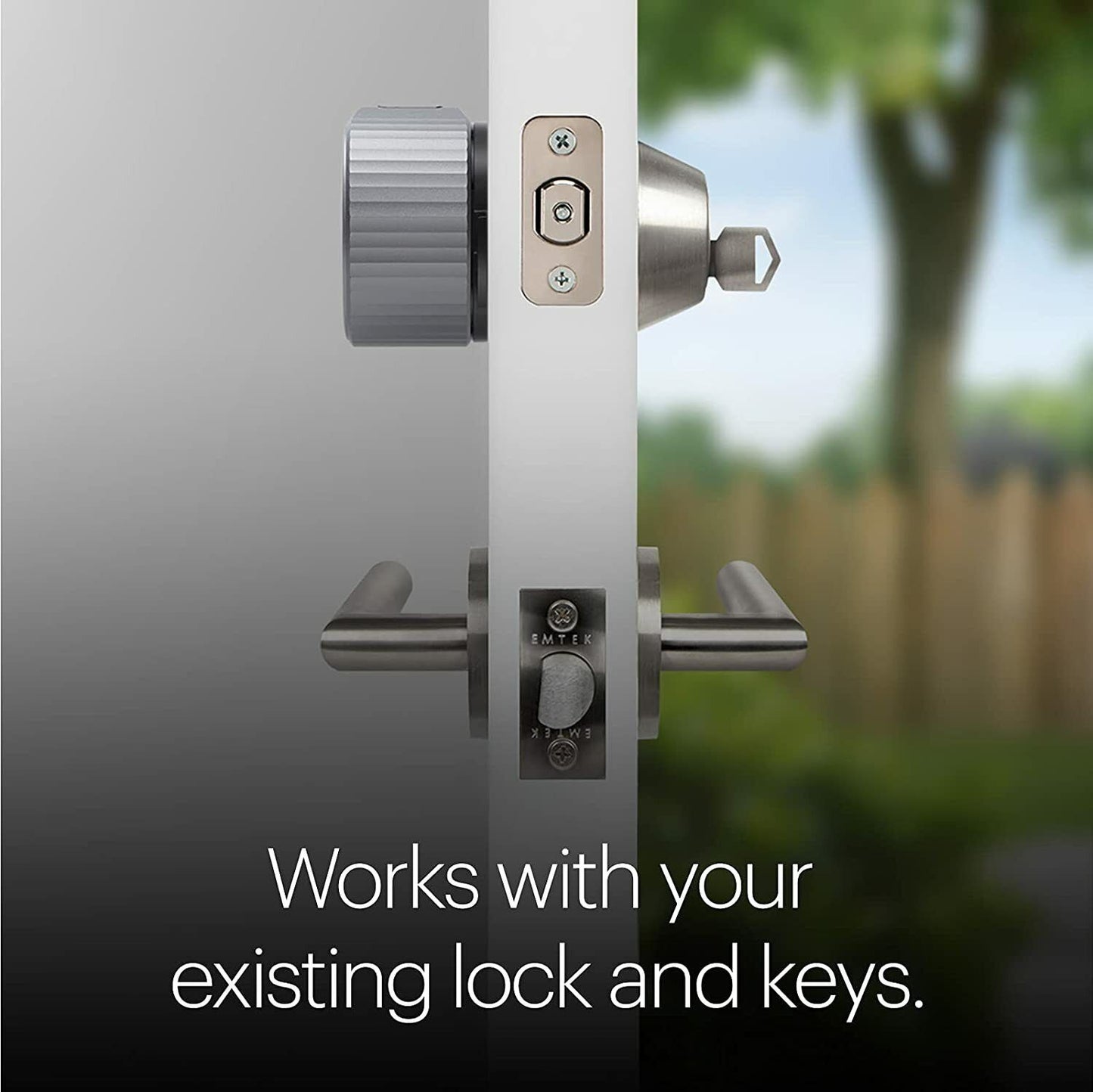 August Wi-Fi Smart Lock 4th Generation App Connect Keyless Door built-in WIFI