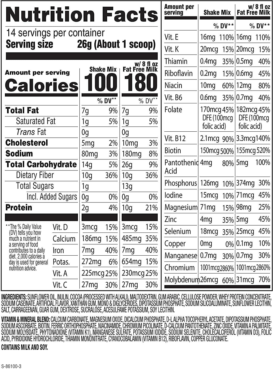 SlimFast Diabetic Meal Replacement - Chocolate 364g BBD 19/01 QUICK SALE!!!