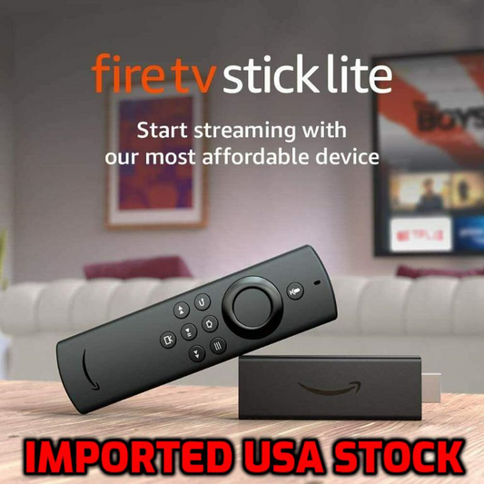 Amazon Fire TV Stick Lite 2020 w/ Alexa VOICE Remote Netflix Disney+ USA VERSION