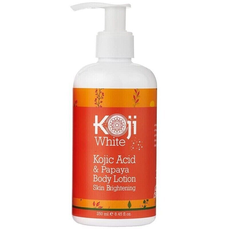 KOJIC ACID + PAPAYA BODY LOTION Exfoliator Brighter Radiant Restore Skin 250ml