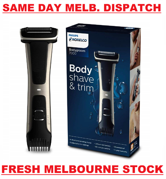 Philips Norelco BG7030/49 Bodygroom Series 7000 Shower Proof Dual-sided Trimmer
