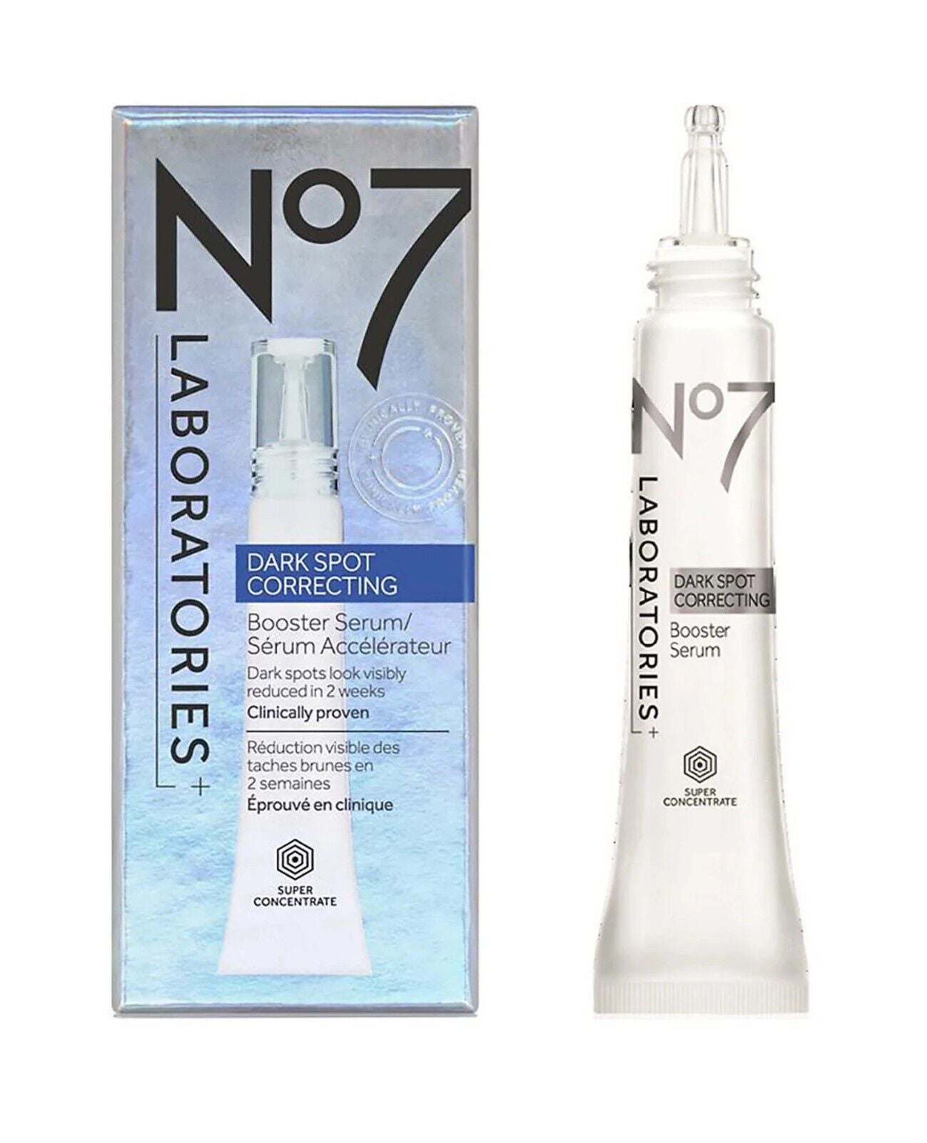 Boots No7 Laboratories Dark Spot Correcting Booster Serum Pigmentation 15mL NEW