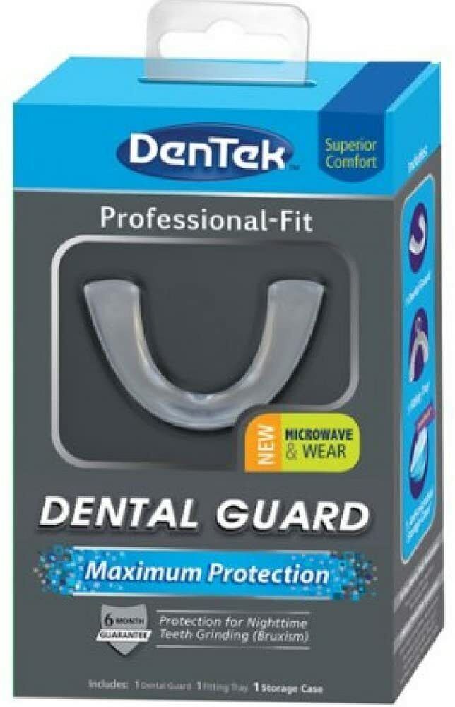 DENTEK MAXIMUM PROTECTION DENTAL GUARD FOR TEETH GRINDING BRUXISM - FREE EXPRESS