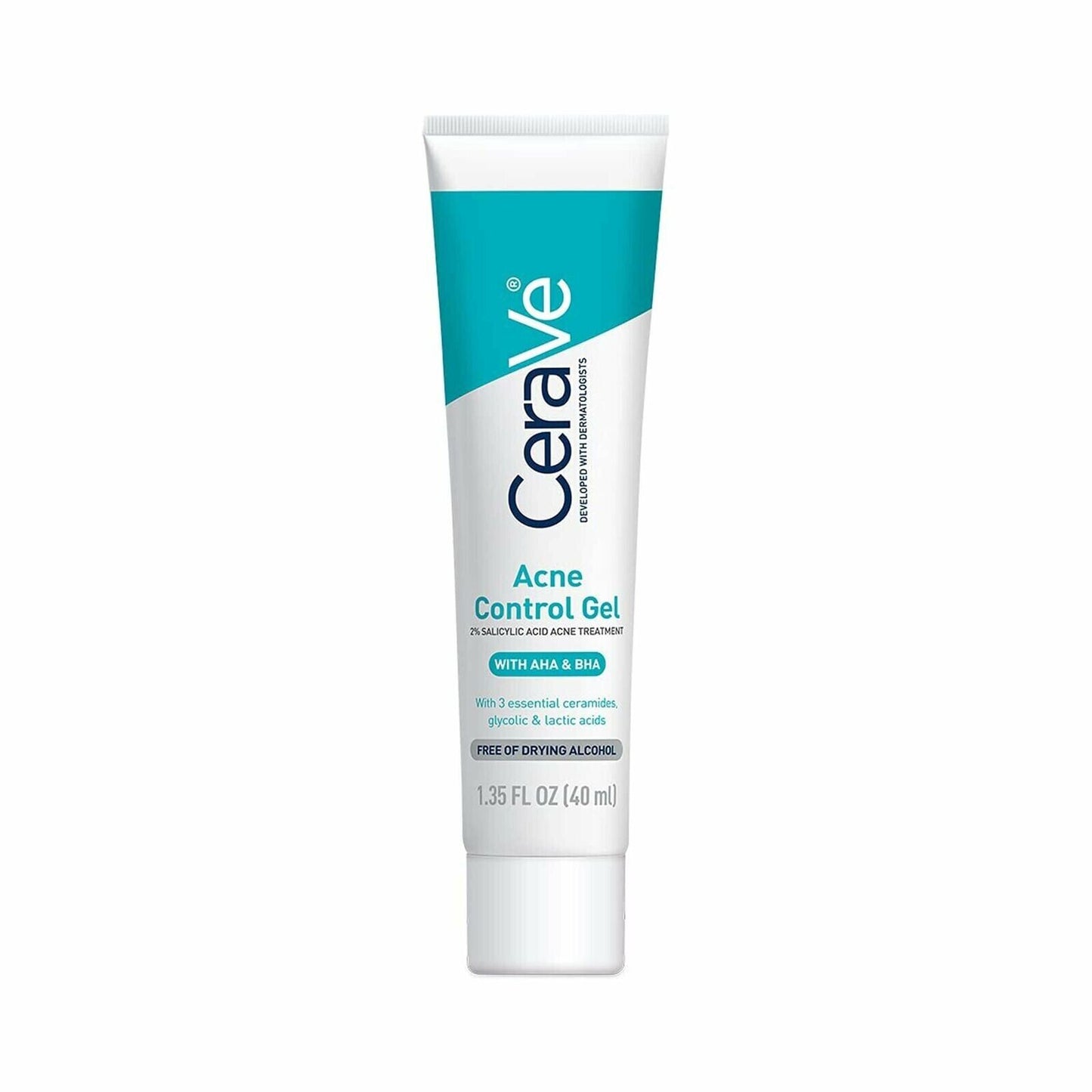 CeraVe Acne Control Gel 2% Salicylic Acid Treatment + AHA & BHA 40mL BRAND NEW