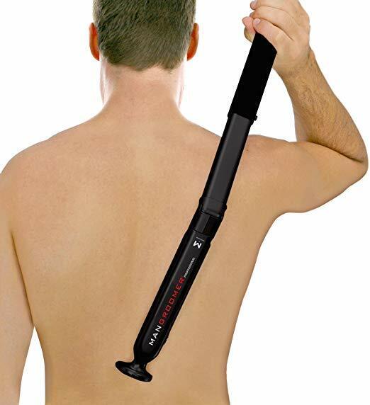 Mangroomer Professional Do-it-Yourself Electric Groom Back Hair Shaver BRAND NEW