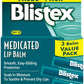 Blistex Medicated Lip Balm Protectant Sunscreen SPF 15 3x Chap Stick Value Pack