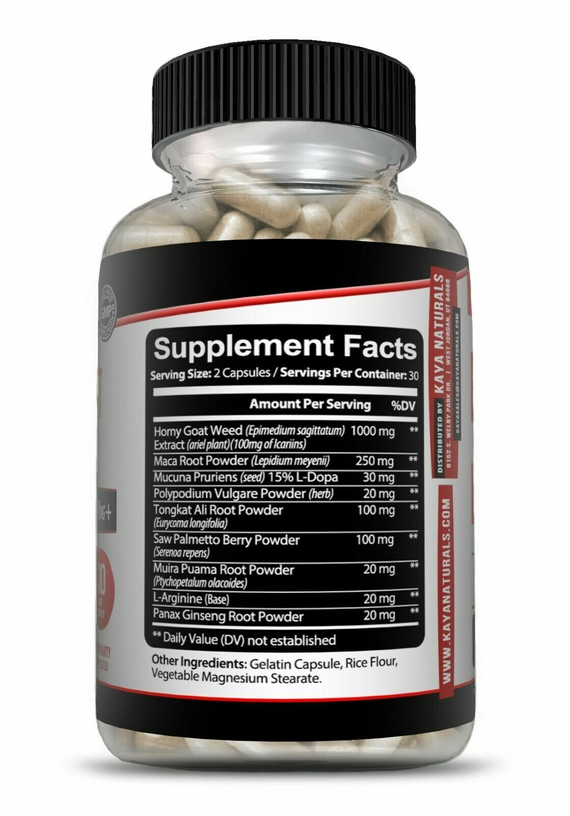 Horny Goat Weed 1560mg LIBIDO BOOSTER APHRODISIAC 60 Caps - FREE EXPRESS POST!