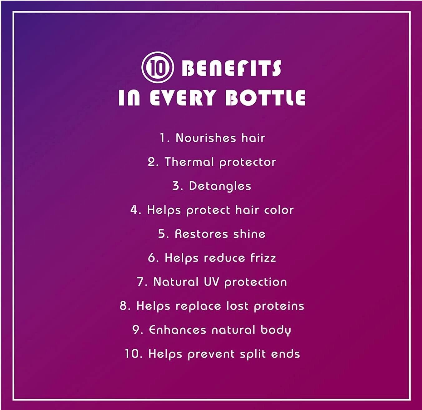 It's a 10 Haircare - Miracle Leave-In Product Nourishing Hair Treatment - 295mL