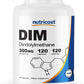 Nutricost DIM Diindolylmethane 300mg 120 Caps MAXIMUM STRENGTH MEGA VALUE PACK!