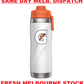 Gatorade Stainless Steel Bottle - DOUBLE WALL INSULATION BPA FREE 768mL - WHITE